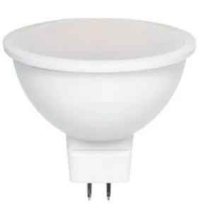 Żarówka LED SMD MR16 6W 12V GU5,3 ciepło biała z mleczną szybką (zamiennik ok. 45W) WOJ13133
