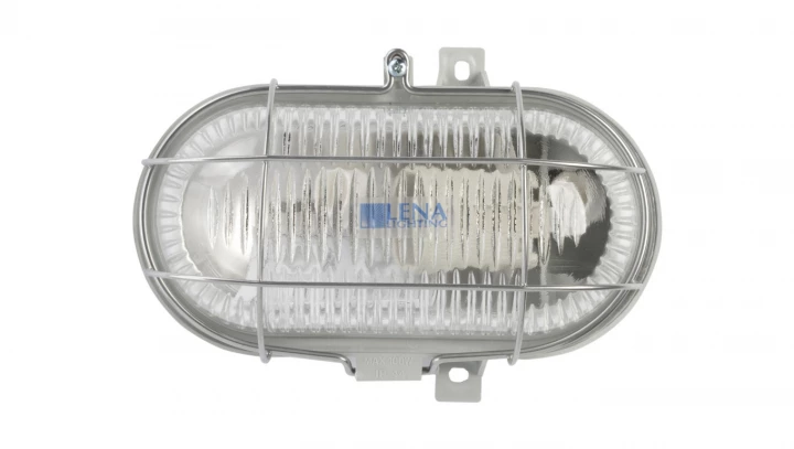 Oprawa kanałowa OVAL 1x100W E27 IIkl. 230V IP44 100178
