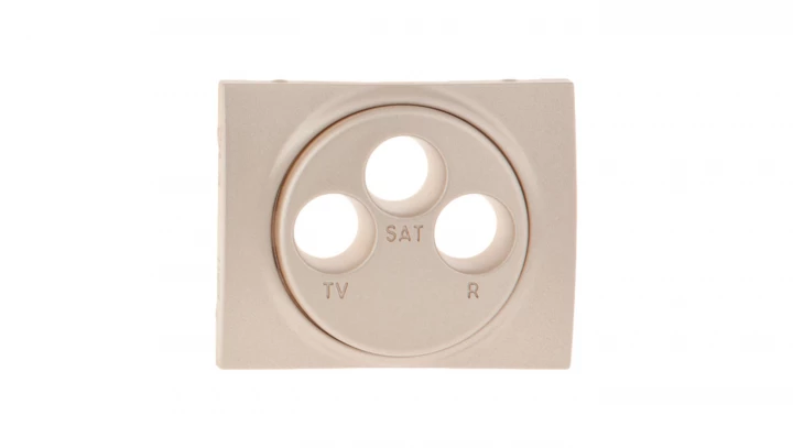 SISTENA LIFE Plakietka gniazda RTV/SAT titan 771473