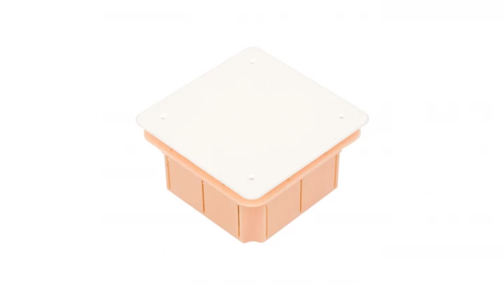 Puszka podtynkowa 96x96x62mm pomarańczowa Pp/t 3 11.3