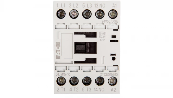 Stycznik mocy 15A 3P 24V AC 1Z 0R DILM15-10(24V50/60HZ) 290062