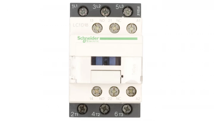 Stycznik mocy 18A 3P 380V AC 1Z 1R LC1D18Q7