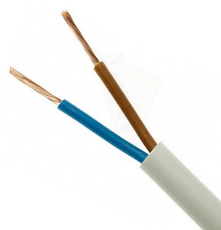 Przewód OMY 2x0,5 300/300V H03VV-F (linka)