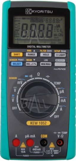 KEW1052 Multimetr TRMS-1kHz,MEM,USB