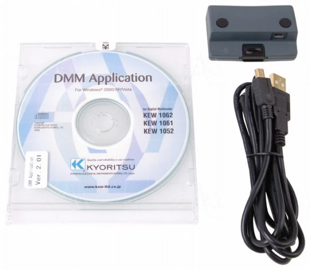 KEW8241 Kabel USB z optozłączem i program do 1052/1061/1062