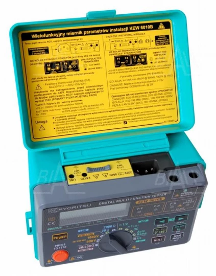 KEW6010B (KPL) Wielofunkcyjny miernik instalacji elektrycznej
