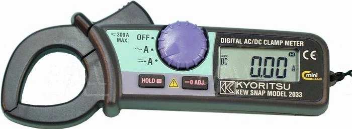 KEW2033 Miernik cęgowy 0,01-300A AC/DC