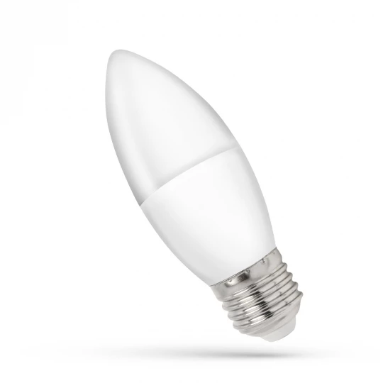 LED ŚWIECOWA E-27 230V 1W CW SPECTRUM