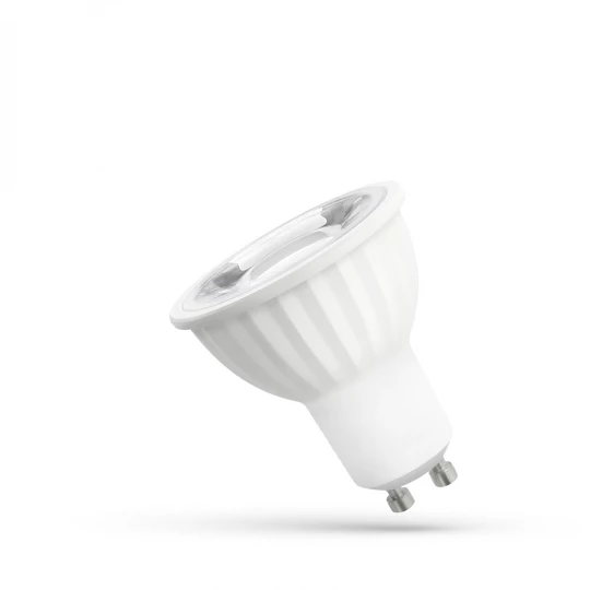 LED GU10 230V 4W SMD 45st  WW z soczewką SPECTRUM