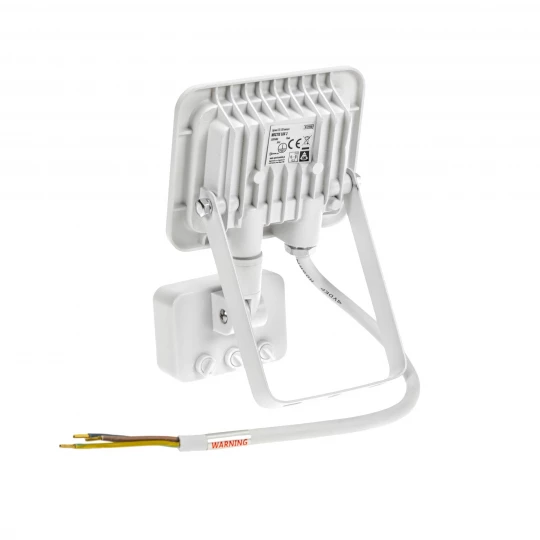 NOCTIS LUX 2 NAŚWIETLACZ 10W 820lm NW 230V 120st IP44 160x104x25mm BIAŁY czujnik ruchu PIR
