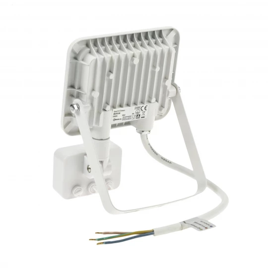 NOCTIS LUX 2 NAŚWIETLACZ 20W 1700lm WW 230V 120stIP44 158x121x25mm BIAŁY czujnik ruchu PIR