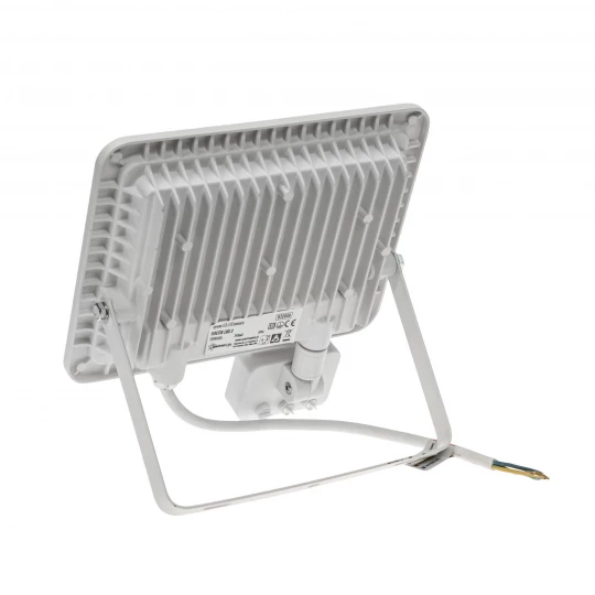 NOCTIS LUX 2 NAŚWIETLACZ 50W 3900lm CW 230V 120stIP44 212x206x35mm BIAŁY czujnik ruchu PIR