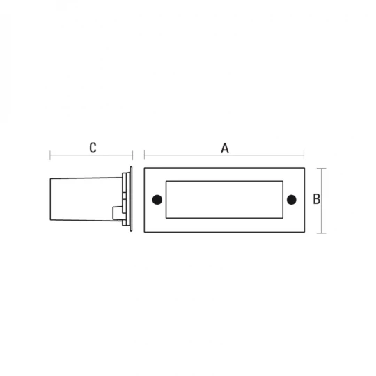 LAVA 16LED 230V 1,5W IP54 NW ŚCIENNE