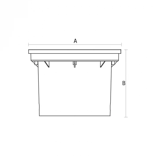 LUKKA 47 LED 15st 230V 3,9W IP67 CW GRUNTOWE