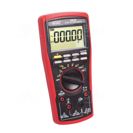 EazyAmpPlus Tester elektryka 1..1000V, 200A AC TRMS