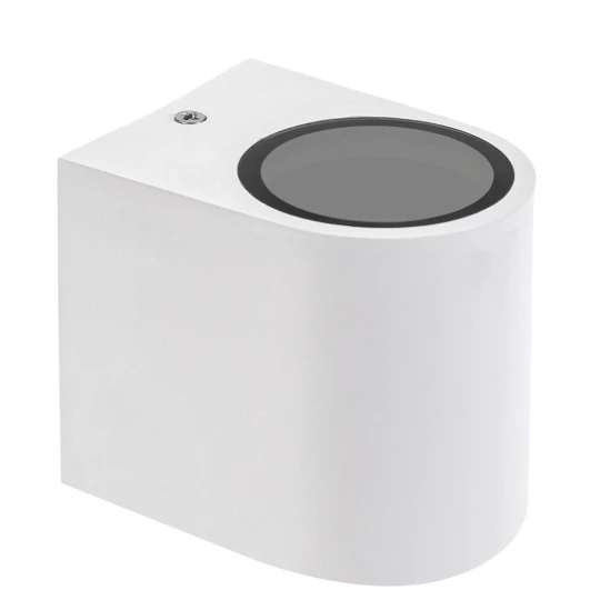 PARETE GU10 X1 JEDNOKIERUNKOWY KINKIET 250V IP54 80 x 73 x 95mm BIAŁY