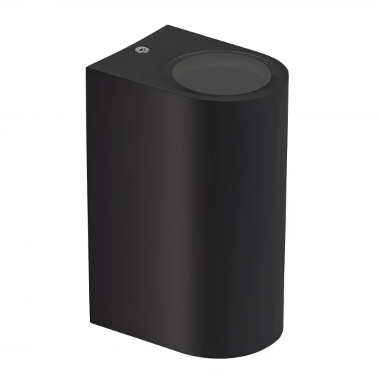 PARETE GU10 X2 DWUKIERUNKOWY KINKIET 250V IP54 150 x 73 x 95mm CZARNY