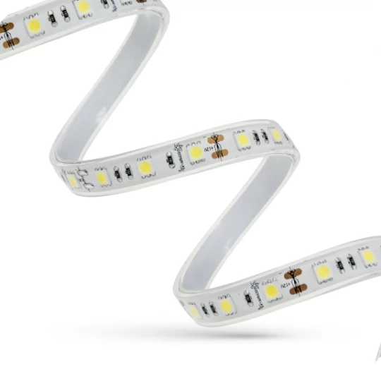 PASEK LED 48W 5050 60LED NW 5 lat 1m (rolka 5m) -w silikonie