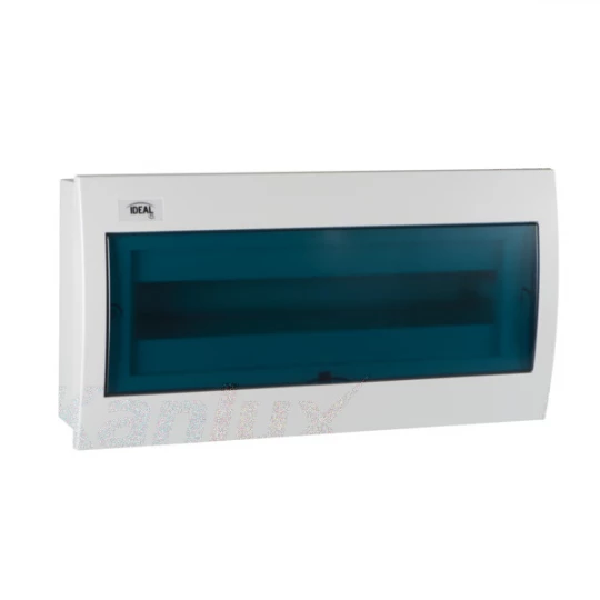 Rozdzielnica podtynkowa z szyną DIN 1x18 modułów N+PE IP30 IK07 KDB-F18T 23619
