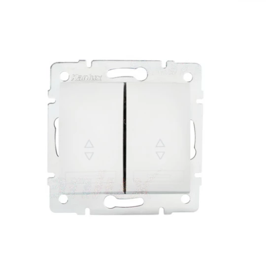 DOMO Łącznik podwójny schodowy szybkozłączka 10AX 250V biały 011060202 24718
