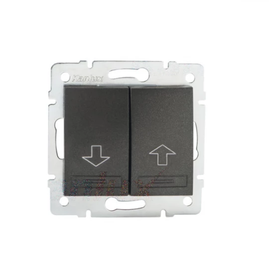 DOMO Łącznik żaluzjowy szybkozłączka 10AX 250V grafit 011100241 24900