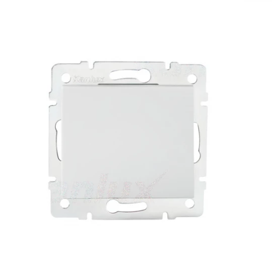 LOGI Łącznik schodowy śrubowy 10AX 250V biały 021050102 25072