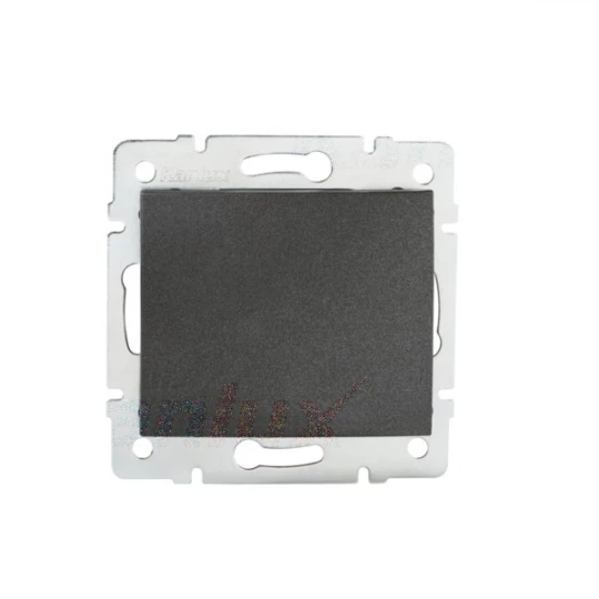 LOGI Łącznik zwierny śrubowy 10AX 250V grafit 021021141 25246