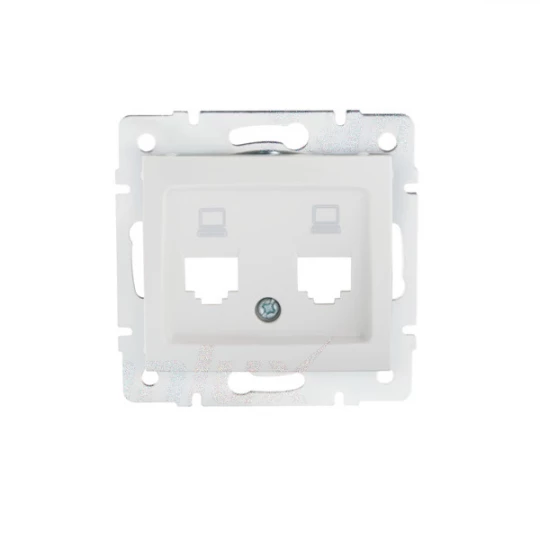 Adapter gniazda RJ45 DOMO 01-1419-002 bi