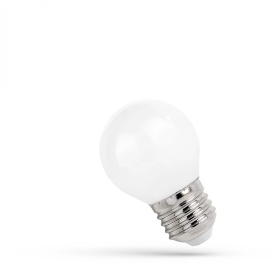 LED KULKA E-14 230V 1W COG NW MILKY SPECTRUM