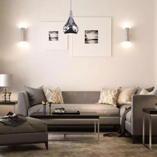 Lampa Wisząca VT-8180 E27 Chrom 3707