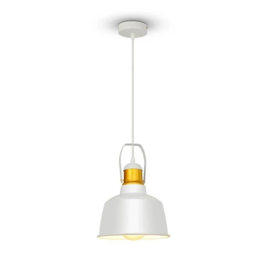 Lampa Wisząca VT-7422 E27 Aluminium Biały 3729