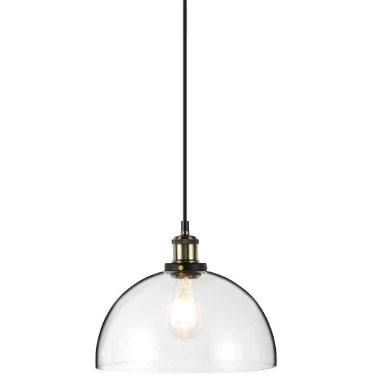 Lampa Wisząca VT-7300 E27 Max. 60W Transparentna 3737