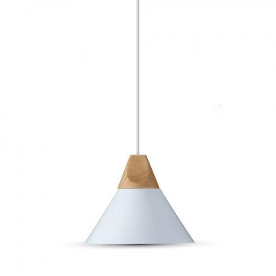 Lampa Wisząca VT-7425 Aluminium Pendent Light Biała 3756