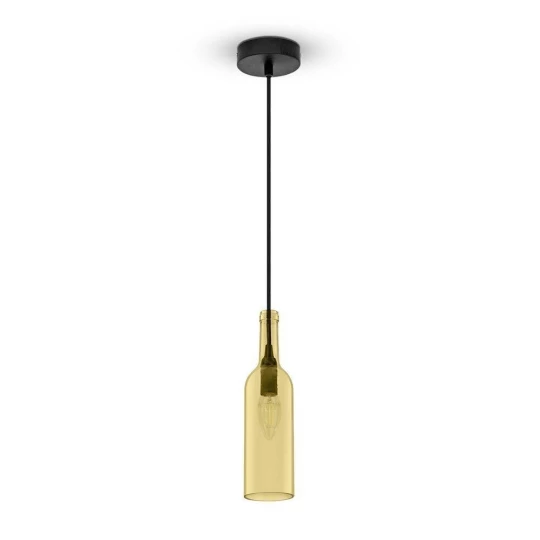 Lampa Wisząca VT-7558 Butelka Bursztyn 3770