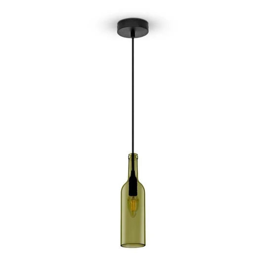Lampa Wisząca VT-7558 E27 Max. 60W Butelka Szara 3775