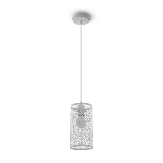 Lampa Wisząca VT-7131 E27 Biały Mat 3826