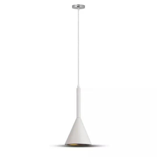 Lampa Wisząca VT-7162 E27 Max. 60W Biała 3868