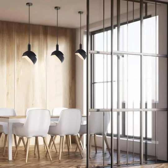 Lampa Wisząca VT-7100 E14 Max. 60W Czarna 3921