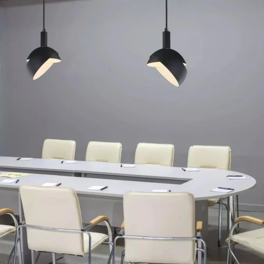 Lampa Wisząca VT-7100 E14 Max. 60W Czarna 3921