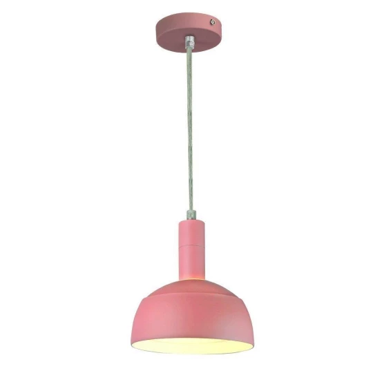Lampa Wisząca VT-7100 E14 Max. 60W Różowa 3923