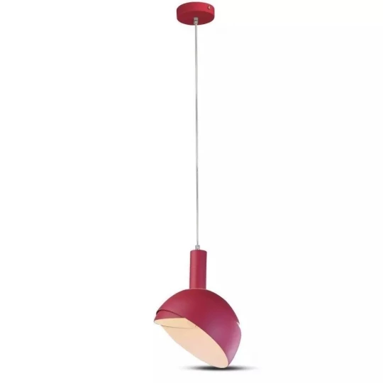 Lampa Wisząca VT-7100 E14 Max. 60W Różowa 3923
