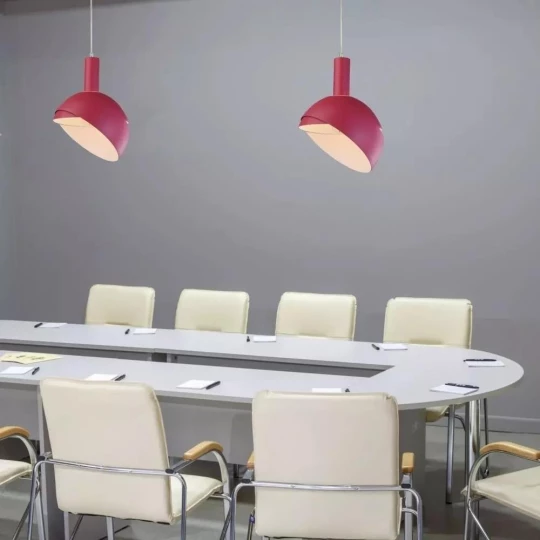 Lampa Wisząca VT-7100 E14 Max. 60W Różowa 3923