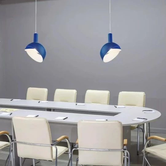 Lampa Wisząca VT-7100 E14 Max. 60W Niebieska 3925