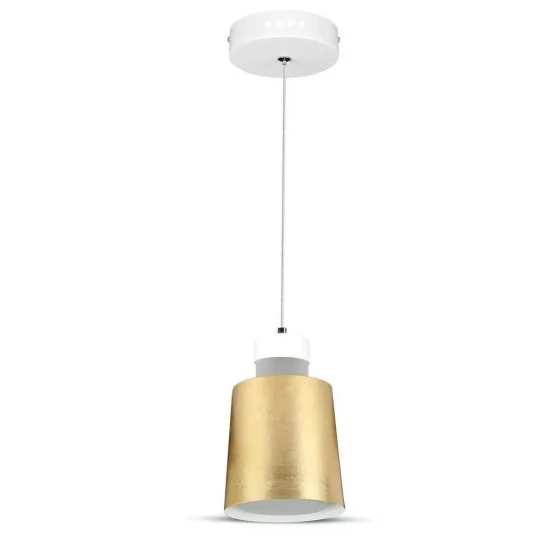 Lampa Wisząca VT-7333 7W 4000K Złota 3928