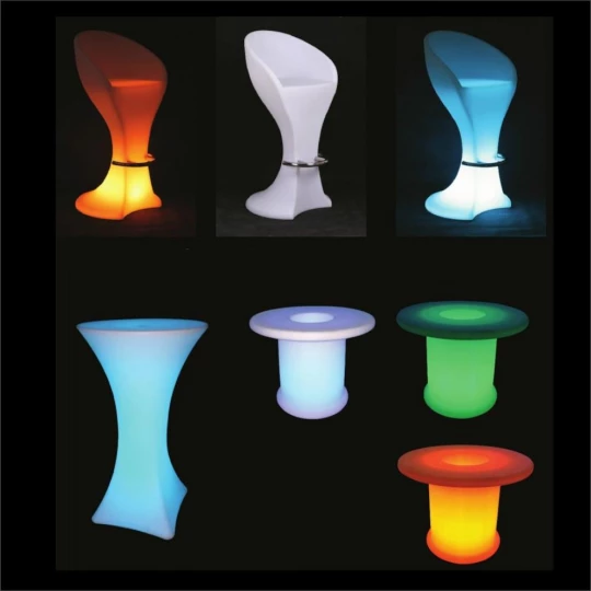Oprawa Ogrodowa Stołek Barowy VT-7814 RGB 50x56x110cm 40271