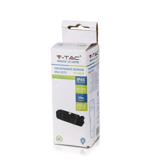 Czujnik Ruchu VT-8036 Bezprzewodowy Mikrofale 5572