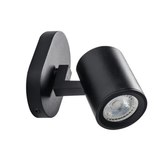 LAURIN oprawa ścienno-sufitowa EL-10 czarna 35 W 29120