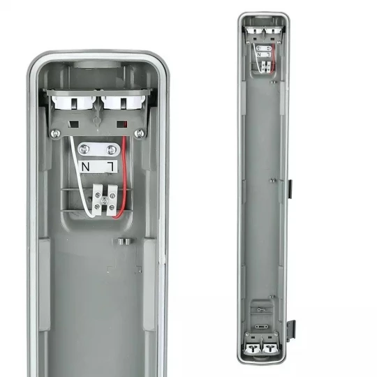 Oprawa hermetyczna LED VT-15022 2x22W 4000K IP65 150CMx2 6388