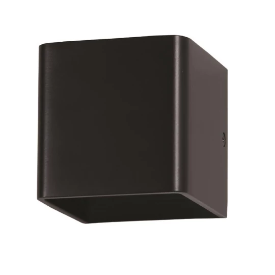Kinkiet Ścienny VT-758 5W 4000K 560lm Bridglux Chip Czarny Kwadrat 7094