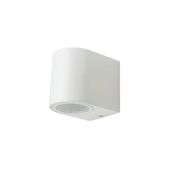 Oprawa ewelacyjna VT-7651 SLEEK GU10 WALL FITTING(ALUMINUM) ROUND-WHITE BODY,1 WAY IP44 7540